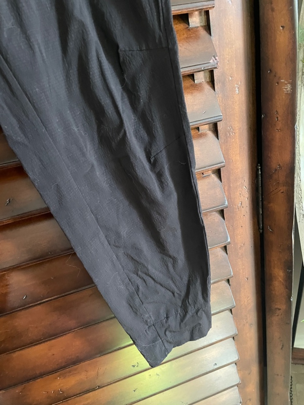 Athleta Jogger Pants Black Size 12 Trekkie - Picture 5 of 7
